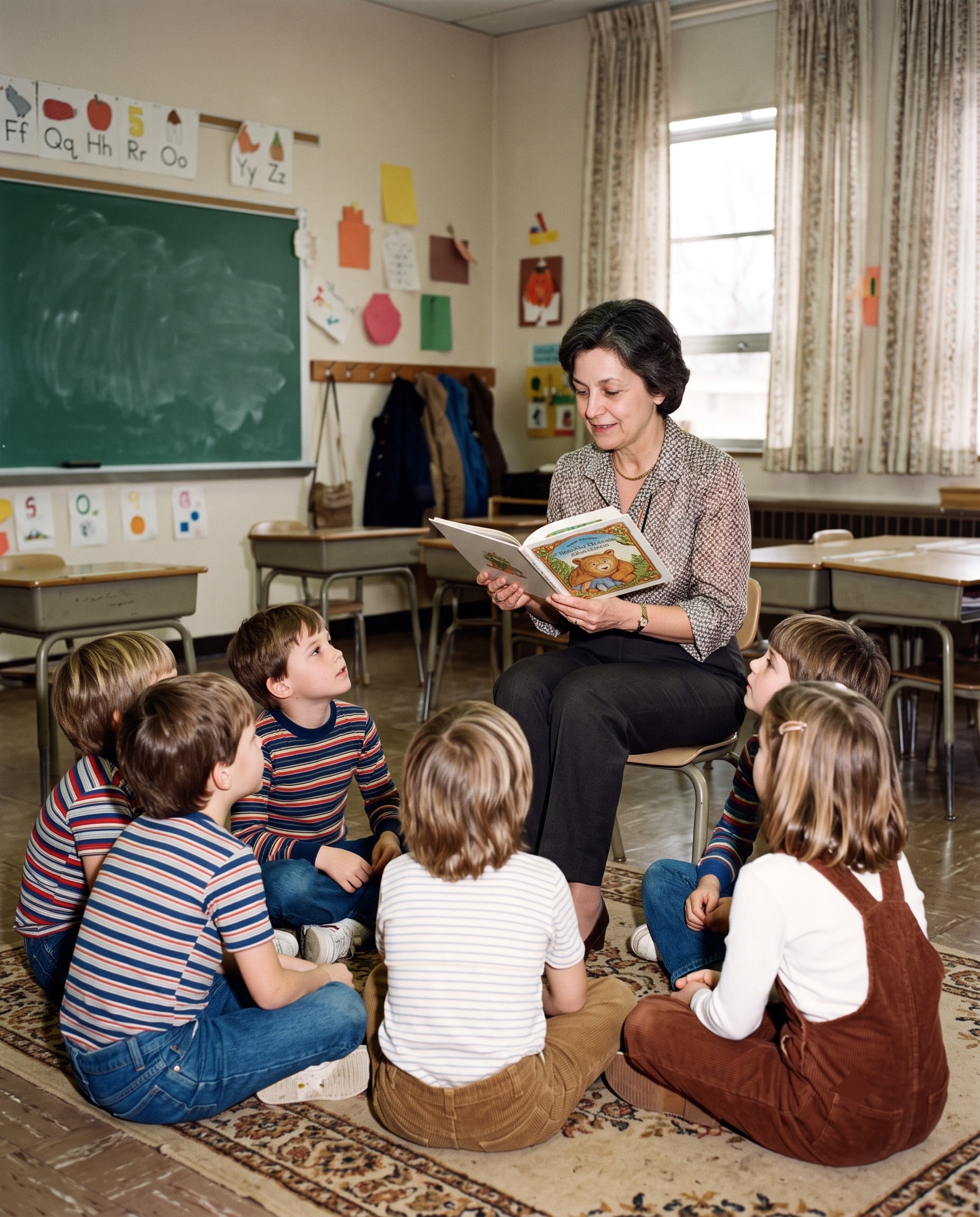 Room 12, Lincoln Elementary, 1985